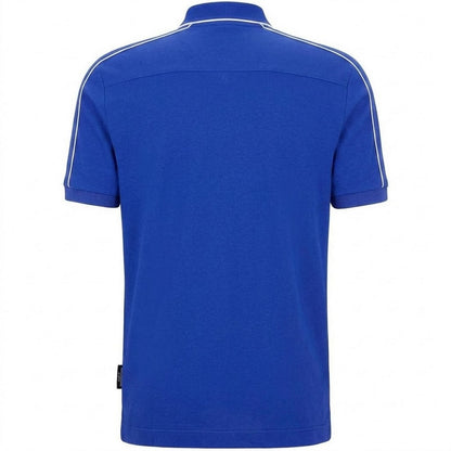Bright Blue - Back - Boss Mens Penrose Regular Polo Shirt
