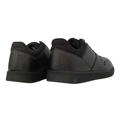 Black - Back - Firetrap Childrens-Kids Alton School Shoes