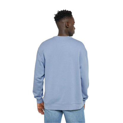 Blue - Back - Levis Mens Cotton Crew Neck Regular Sweatshirt