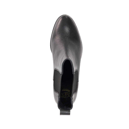 Black - Lifestyle - Dune London Womens-Ladies Pasil Leather Block Heel Boots