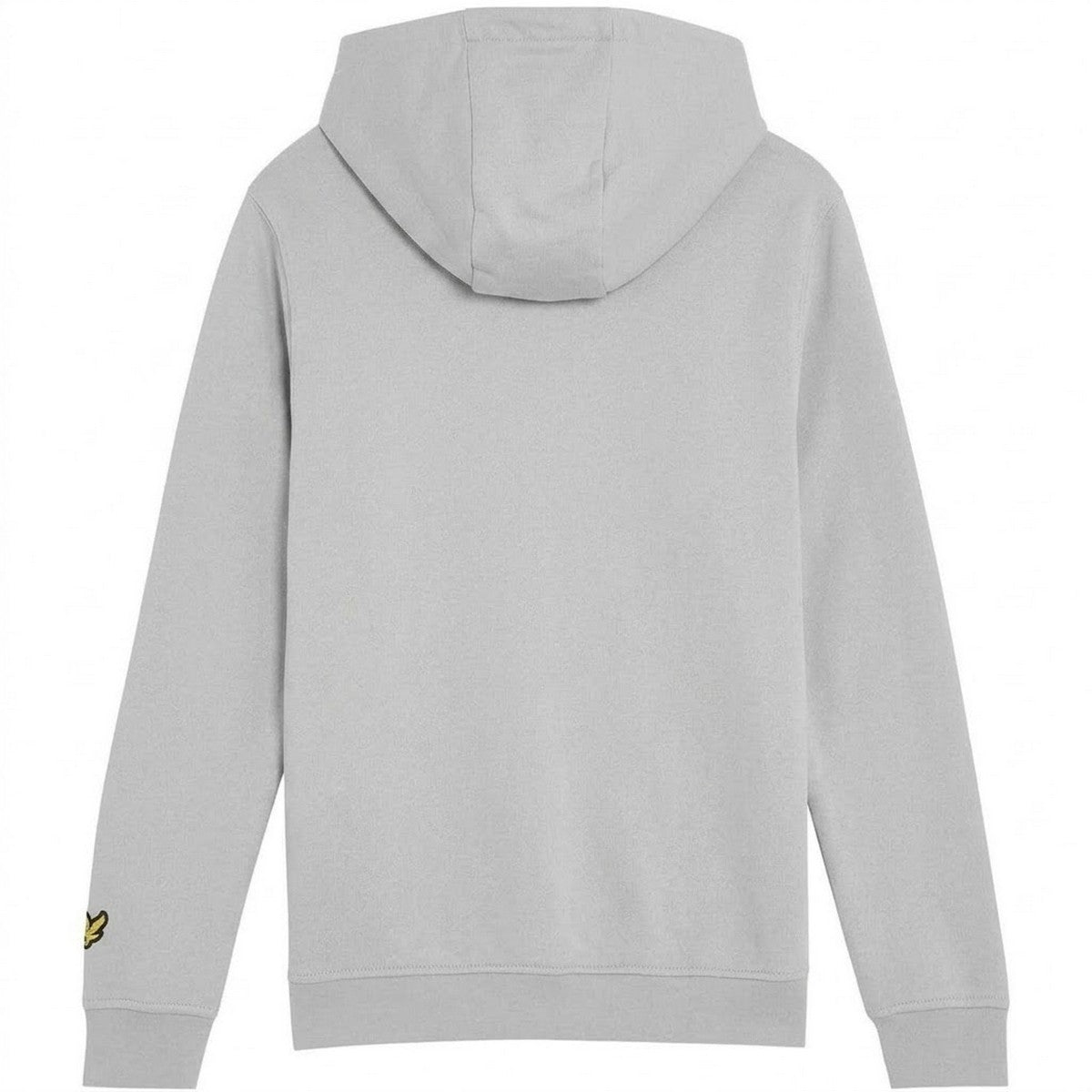 Grey Melange - Back - Lyle & Scott Boys Regular Drawstring Hoodie
