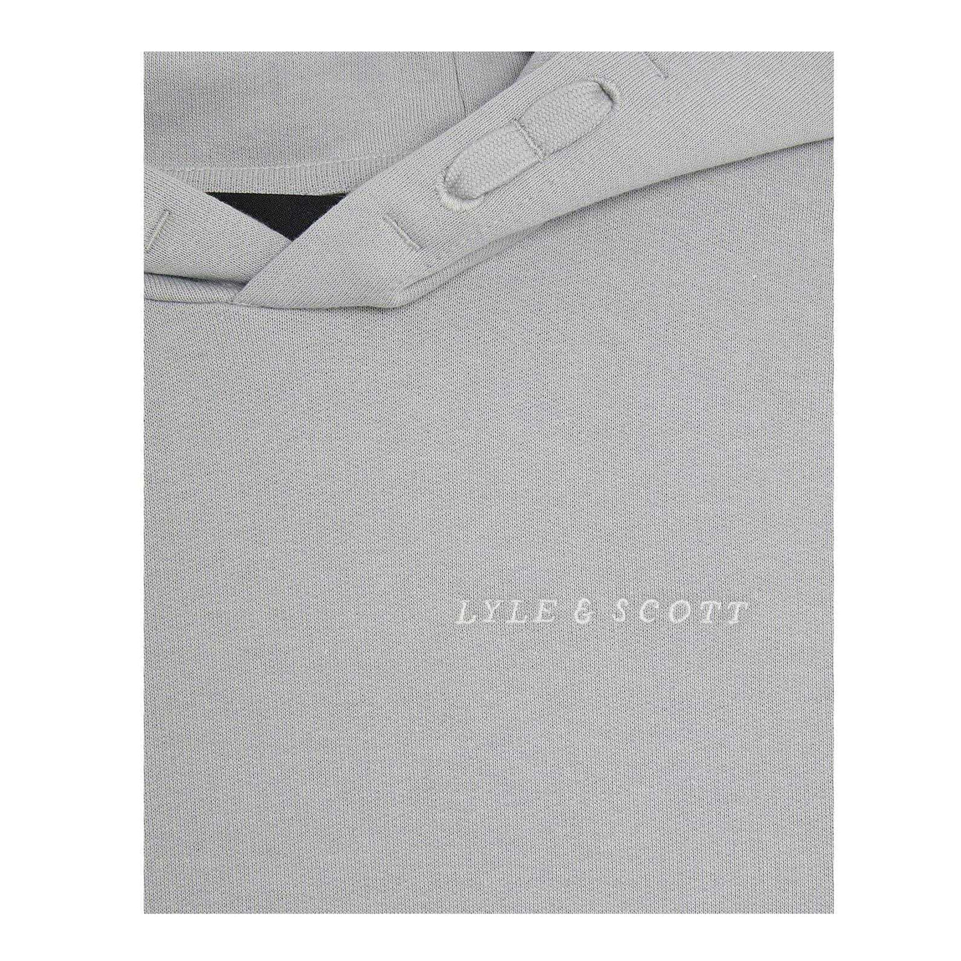 Grey Melange - Lifestyle - Lyle & Scott Boys Regular Drawstring Hoodie