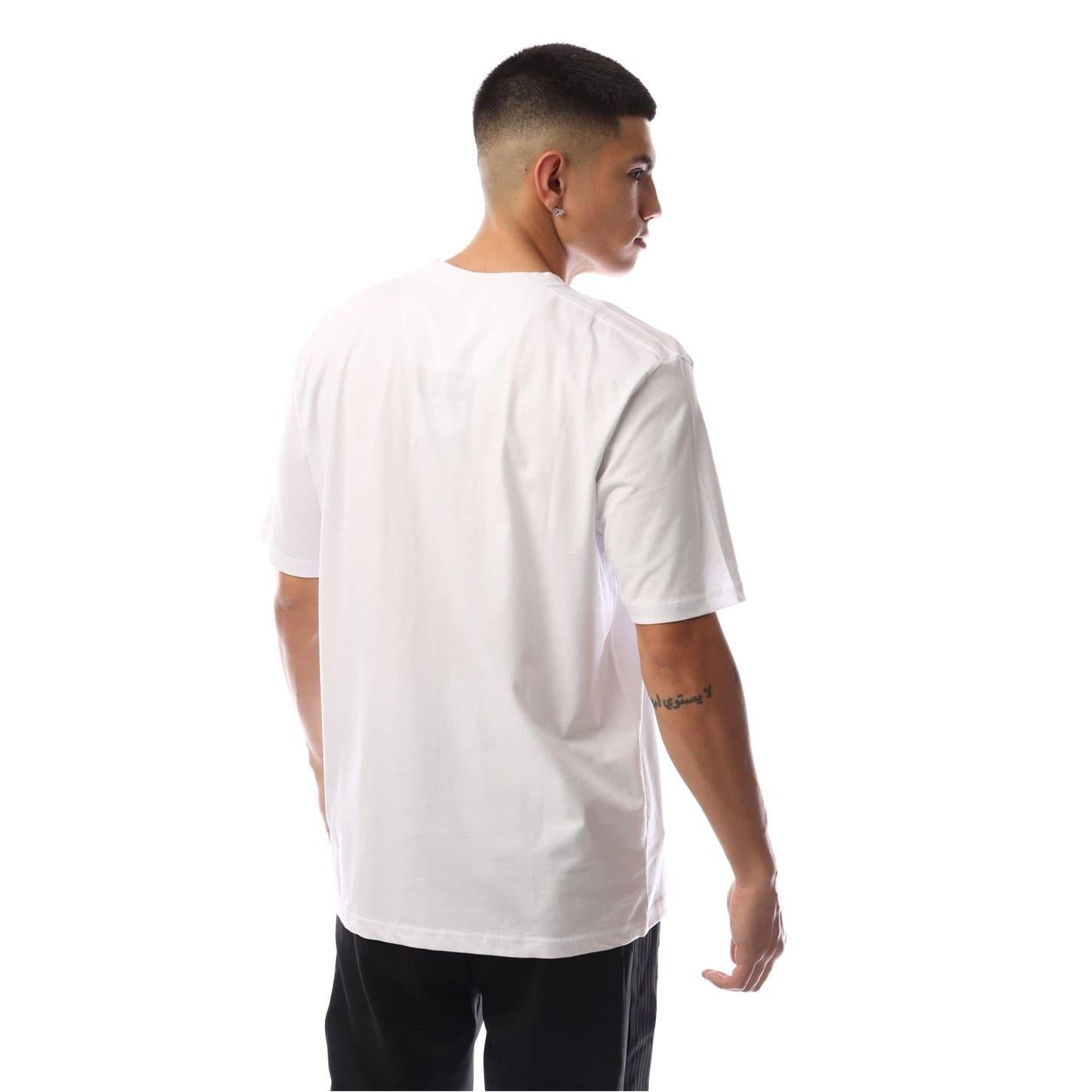White - Back - Marshall Artist Mens Repeat Logo Regular T-Shirt
