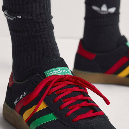 Black-Multicoloured - Side - Adidas Mens Spezial Suede Trainers