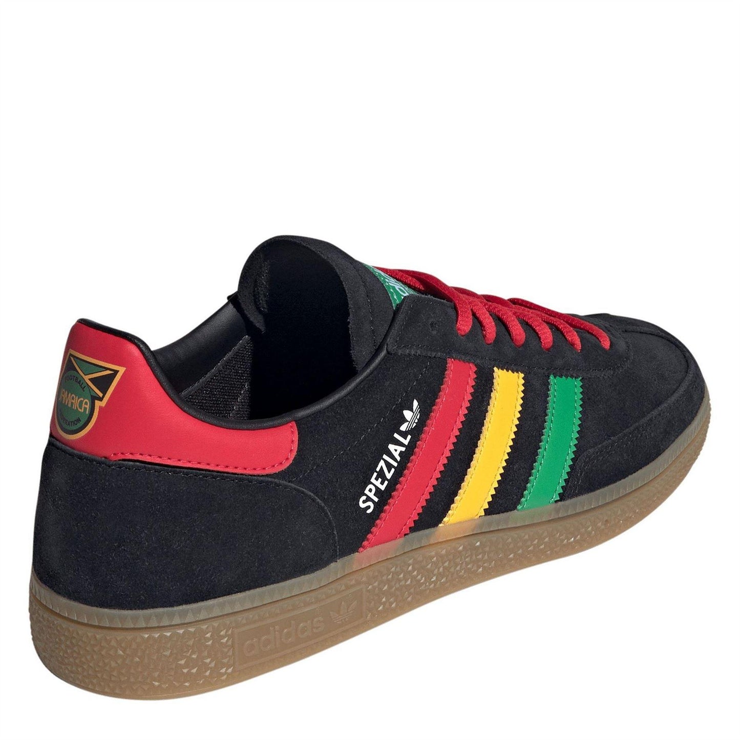 Black-Multicoloured - Pack Shot - Adidas Mens Spezial Suede Trainers