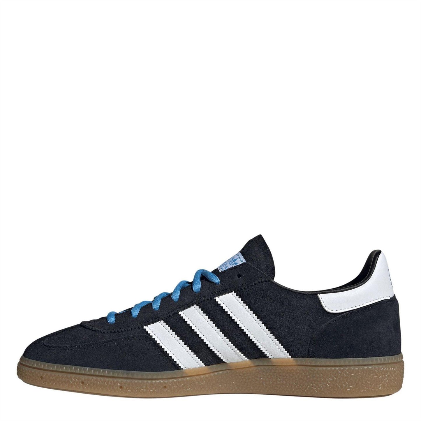 Black-White - Back - Adidas Mens Spezial Suede Trainers