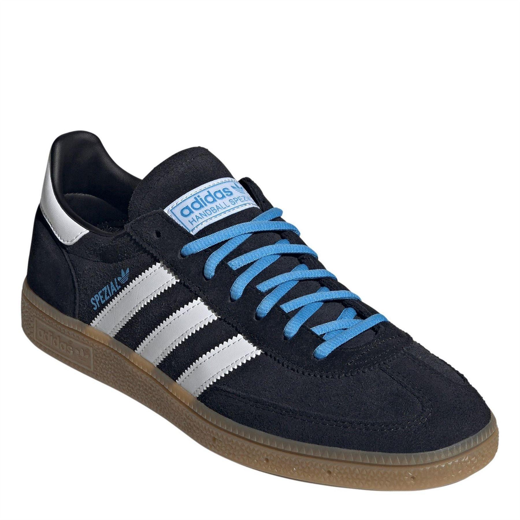 Black-White - Lifestyle - Adidas Mens Spezial Suede Trainers
