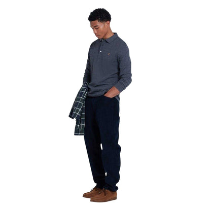 Grey - Lifestyle - Farah Mens Regular Polo Shirt
