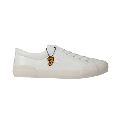 White - Front - Farah Mens Dallas Trainers