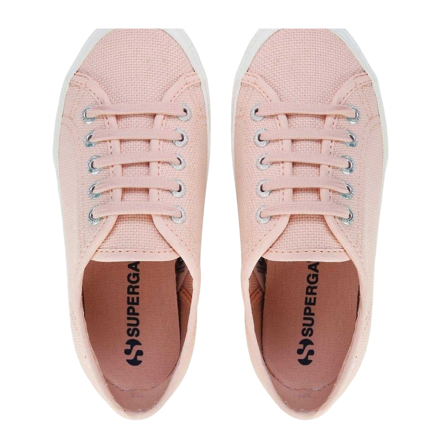 Pink Blush - Lifestyle - Superga Childrens-Kids 2725 Canvas Trainers