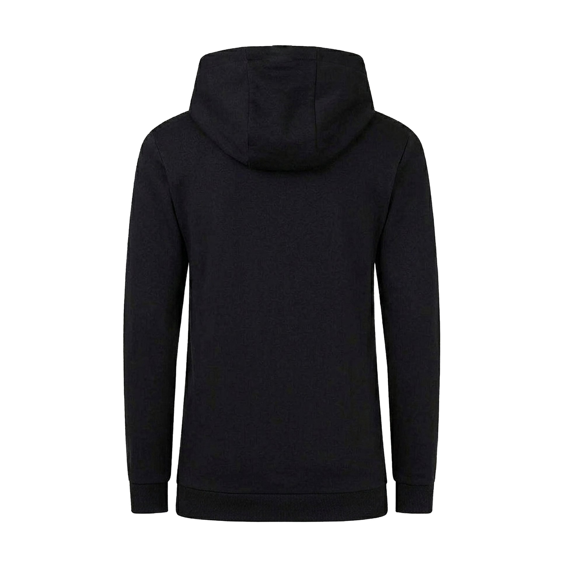 Jet Black - Back - AWD Childrens-Kids Cotton Pull Over Hoodie