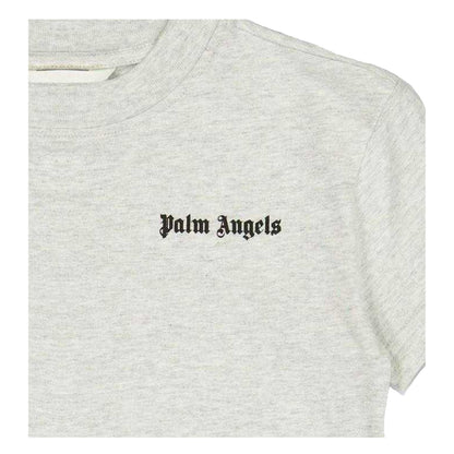 Grey - Back - Palm Angels Childrens-Kids Bear Crew Neck Regular T-Shirt (Pack of 2)