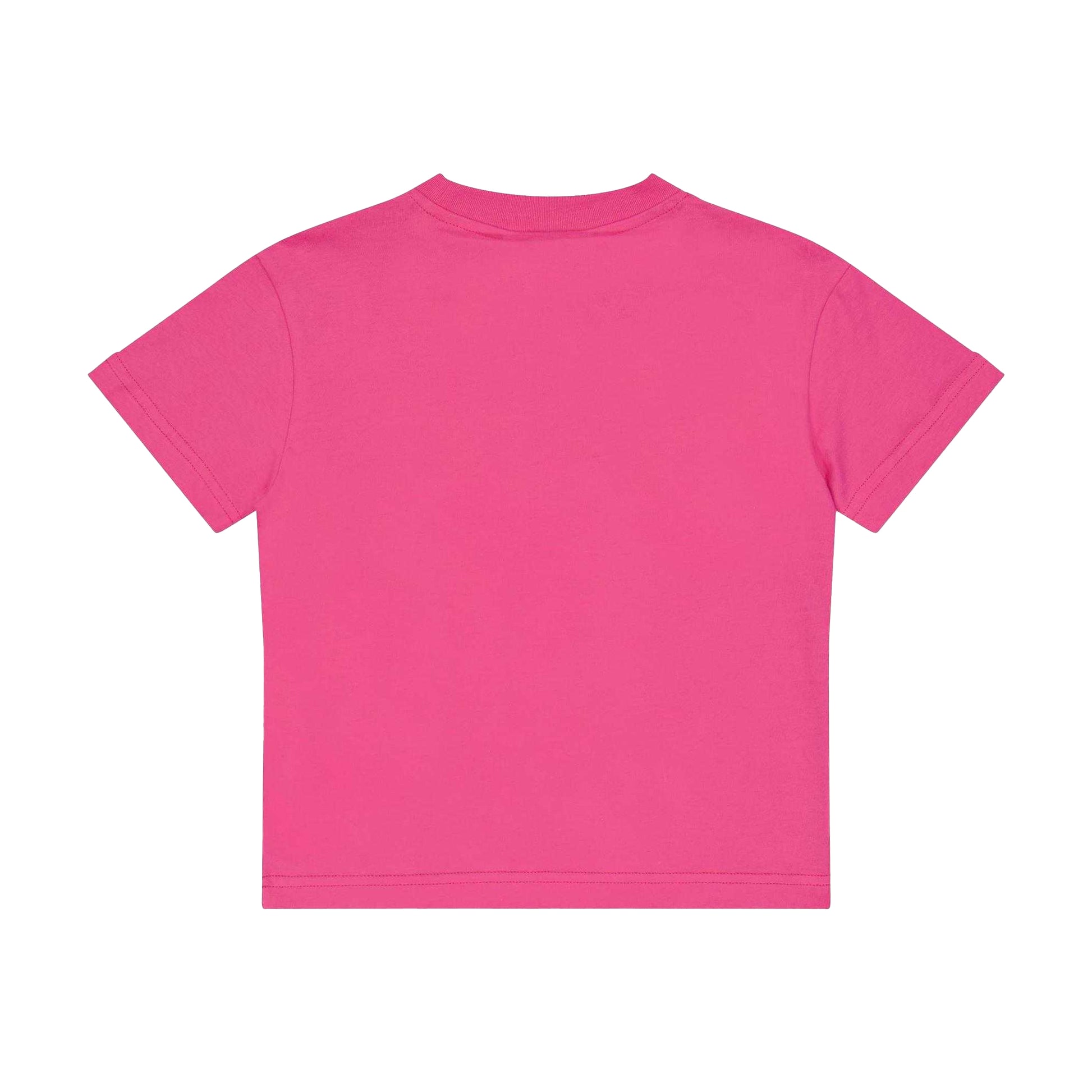 Pink - Back - Palm Angels Childrens-Kids Bear Crew Neck Regular T-Shirt (Pack of 2)