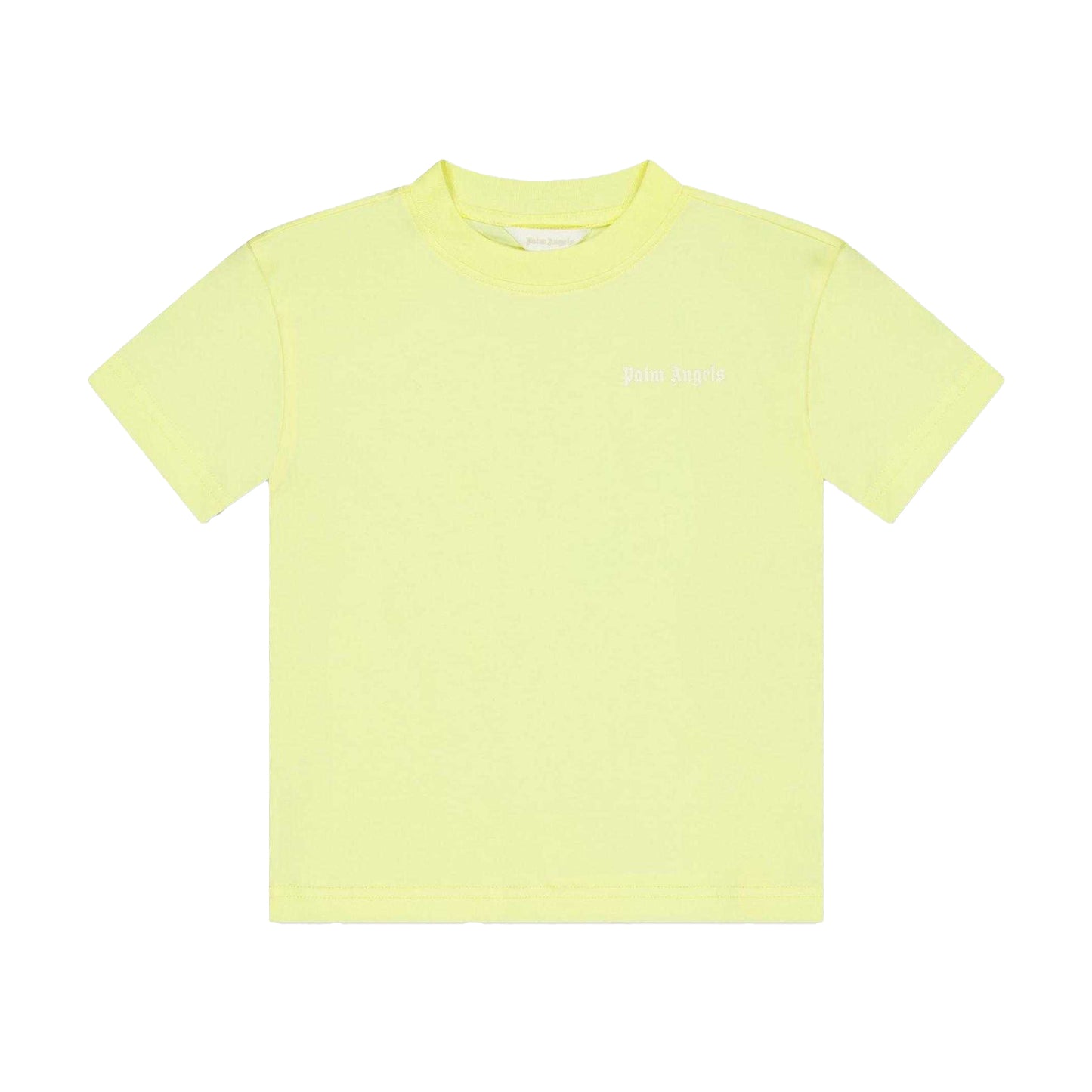 Yellow - Front - Palm Angels Childrens-Kids Bear Crew Neck Regular T-Shirt (Pack of 2)
