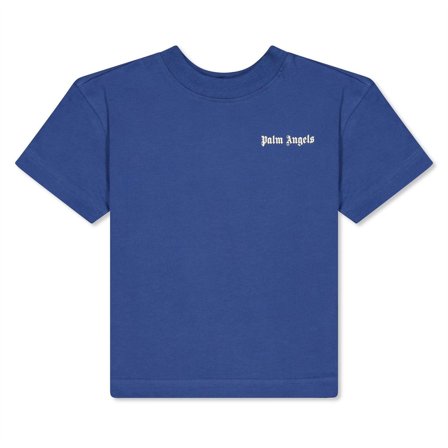 Blue - Front - Palm Angels Childrens-Kids Bear Crew Neck Regular T-Shirt (Pack of 2)