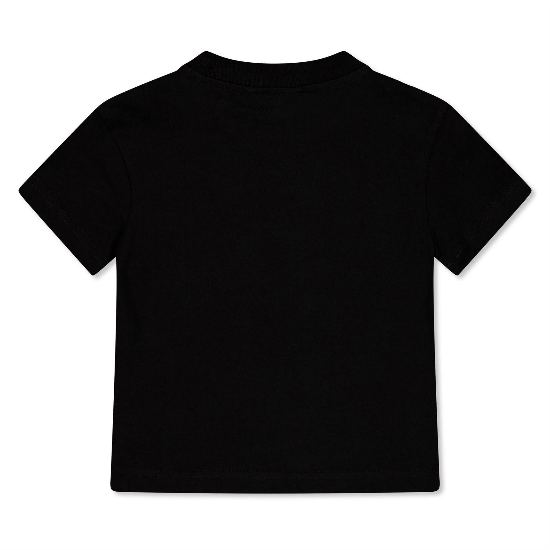 Black - Back - Palm Angels Childrens-Kids Bear Crew Neck Regular T-Shirt (Pack of 2)
