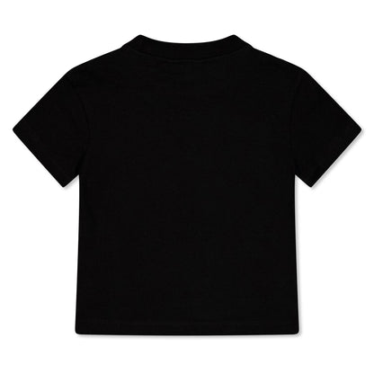 Black - Back - Palm Angels Childrens-Kids Bear Crew Neck Regular T-Shirt (Pack of 2)