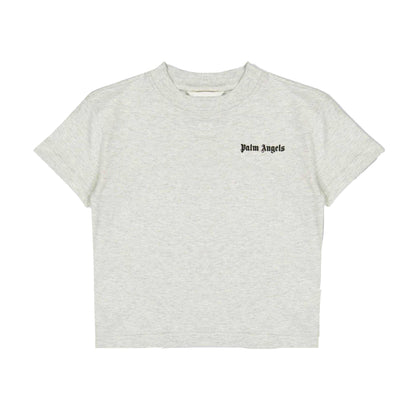 Grey - Front - Palm Angels Childrens-Kids Bear Crew Neck Regular T-Shirt (Pack of 2)