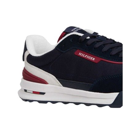 Navy - Lifestyle - Tommy Hilfiger Mens Suede Trainers