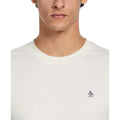 Cream - Side - Original Penguin Mens Pete Embroidered Logo T-Shirt