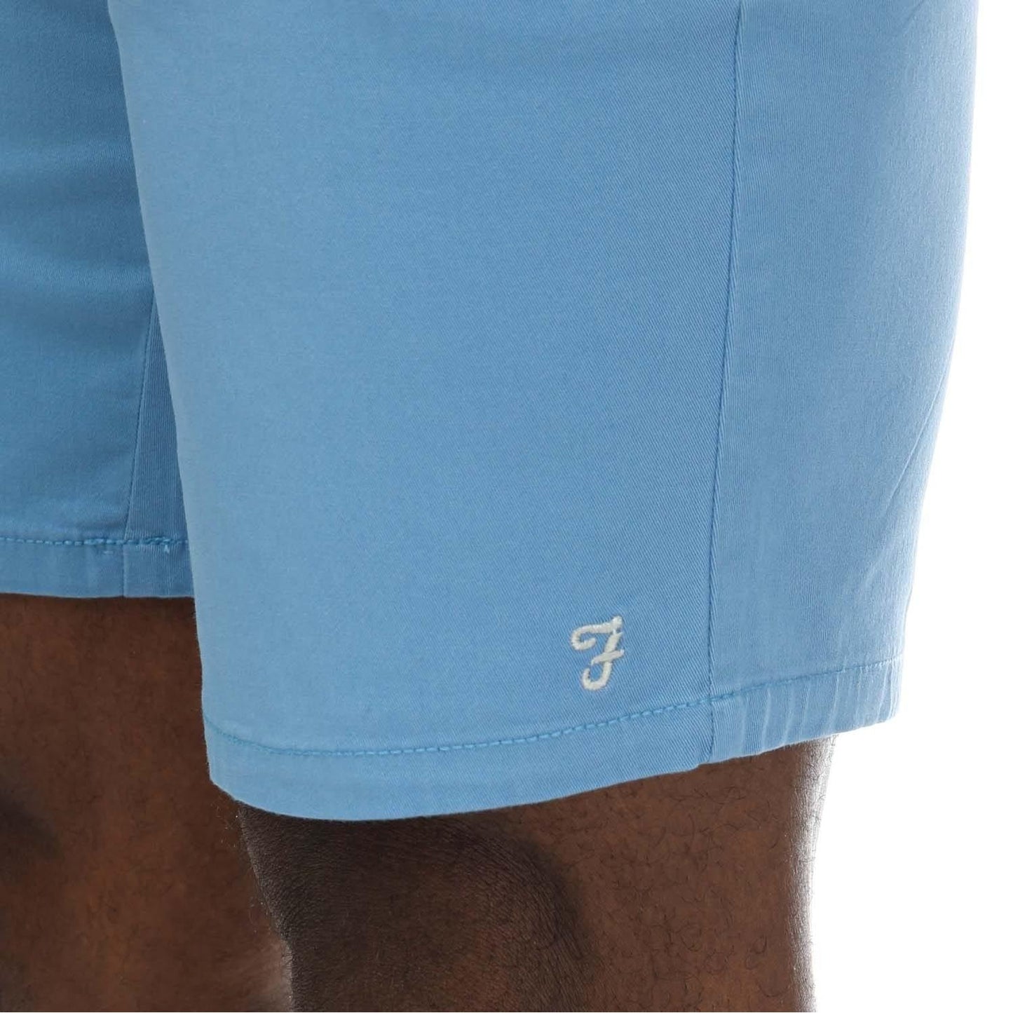 Blue - Lifestyle - Farah Mens Bassett Chino Shorts