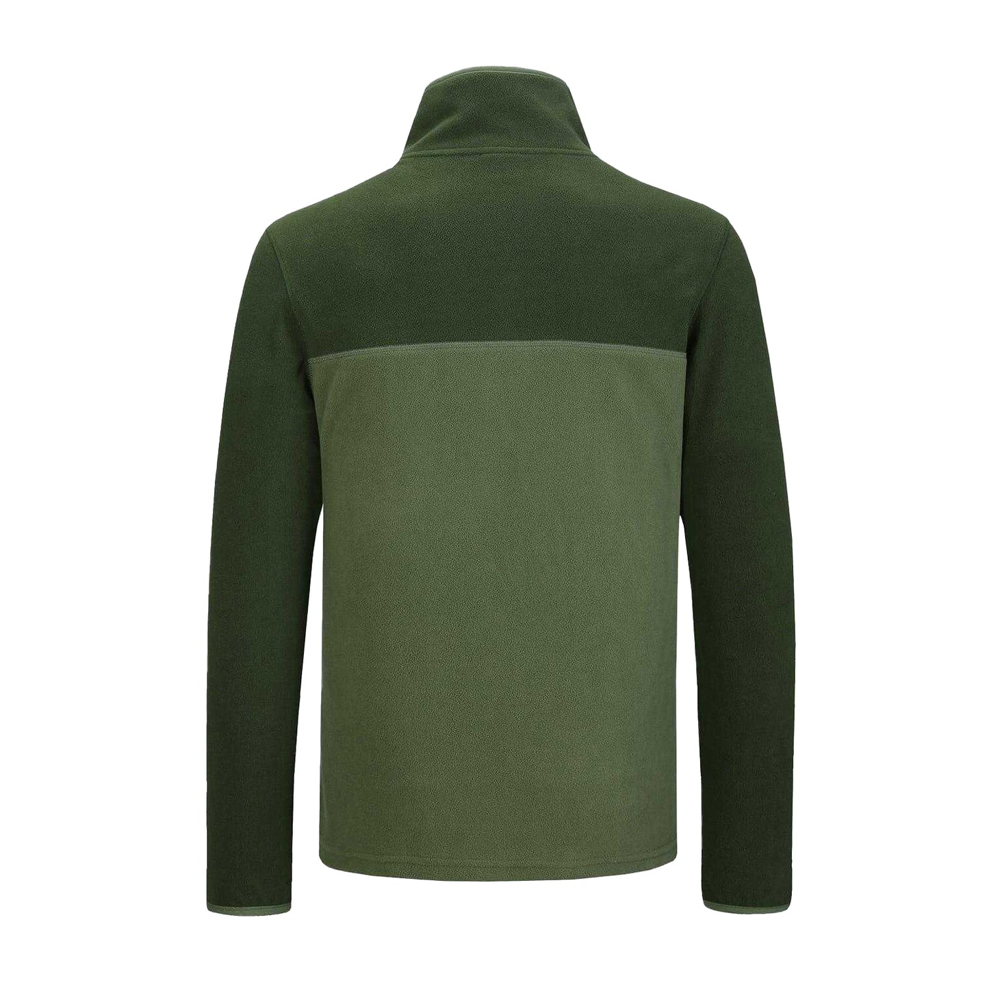 Green - Back - Gelert Mens Sleek Slim Fleece Top