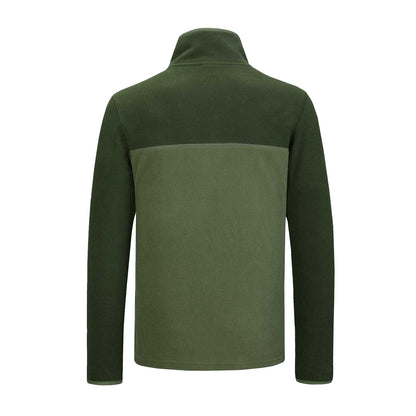 Green - Back - Gelert Mens Sleek Slim Fleece Top