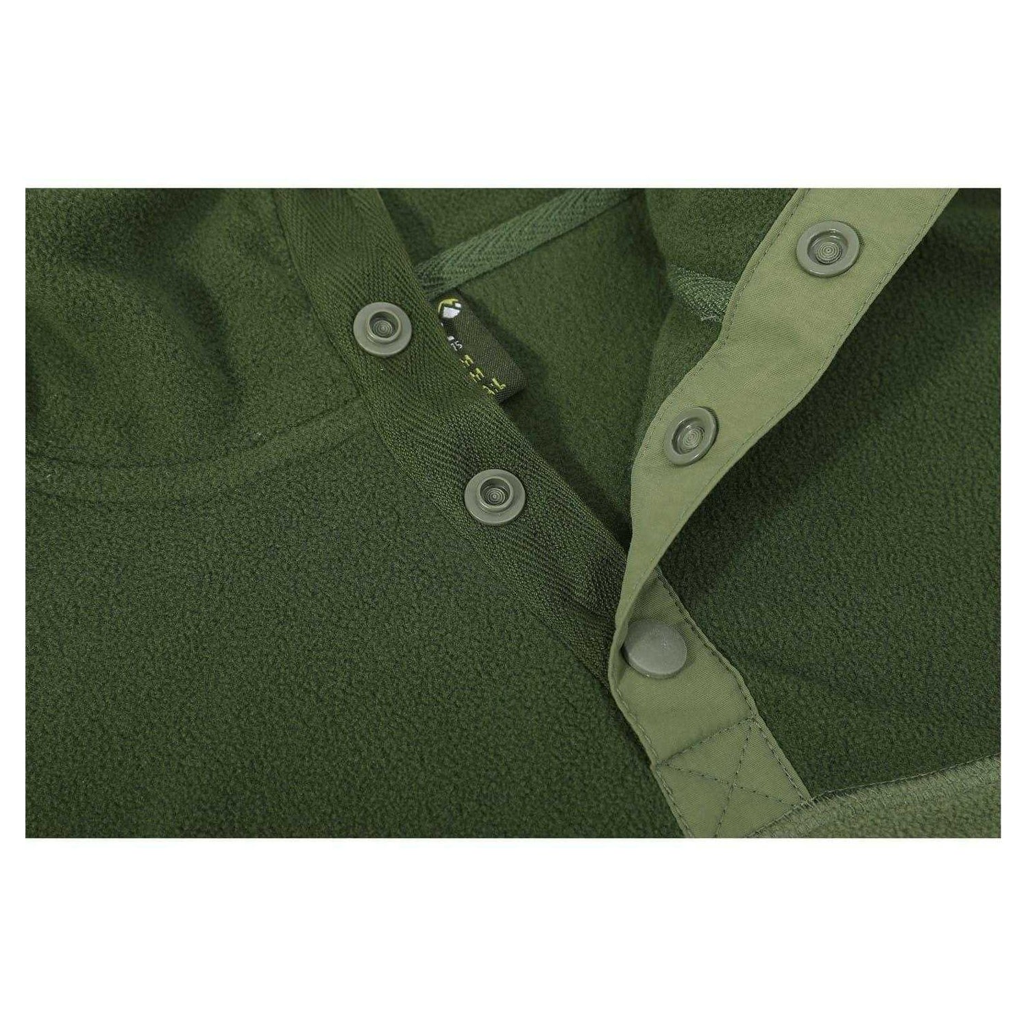 Green - Side - Gelert Mens Sleek Slim Fleece Top