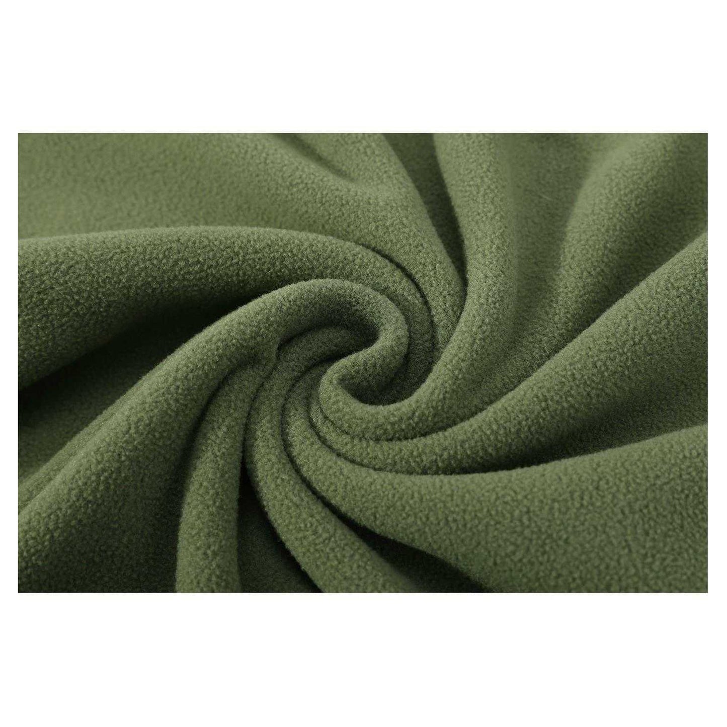 Green - Lifestyle - Gelert Mens Sleek Slim Fleece Top
