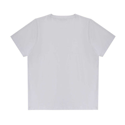 White - Back - Biba Womens-Ladies Crew Neck Regular T-Shirt