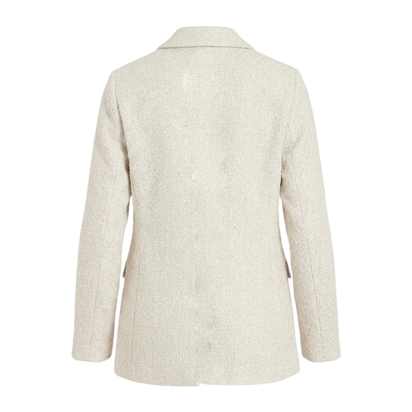 Birch - Back - Vila Womens-Ladies Viemmi Bouclé Tailored Blazer
