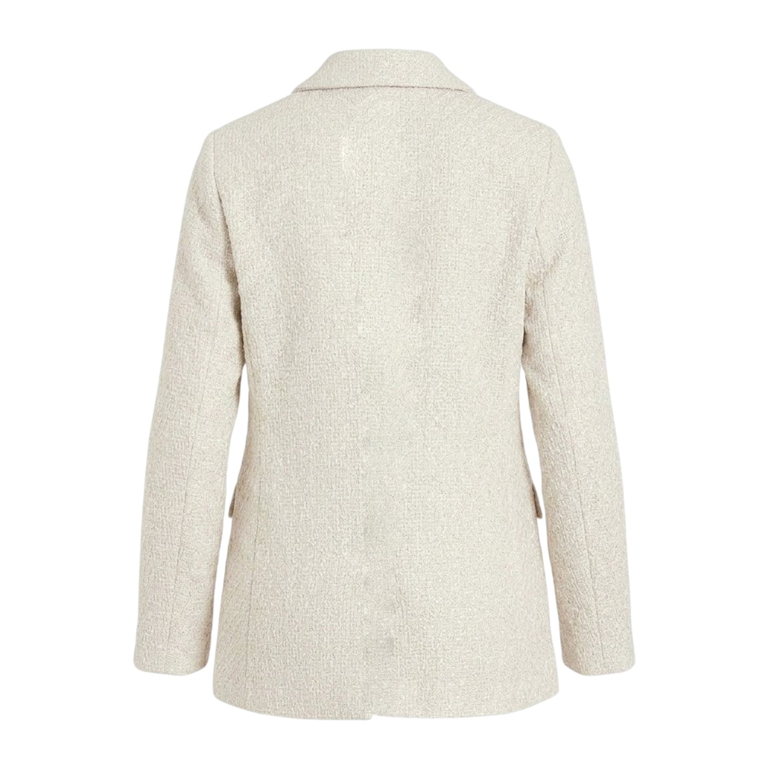 Birch - Back - Vila Womens-Ladies Viemmi Bouclé Tailored Blazer