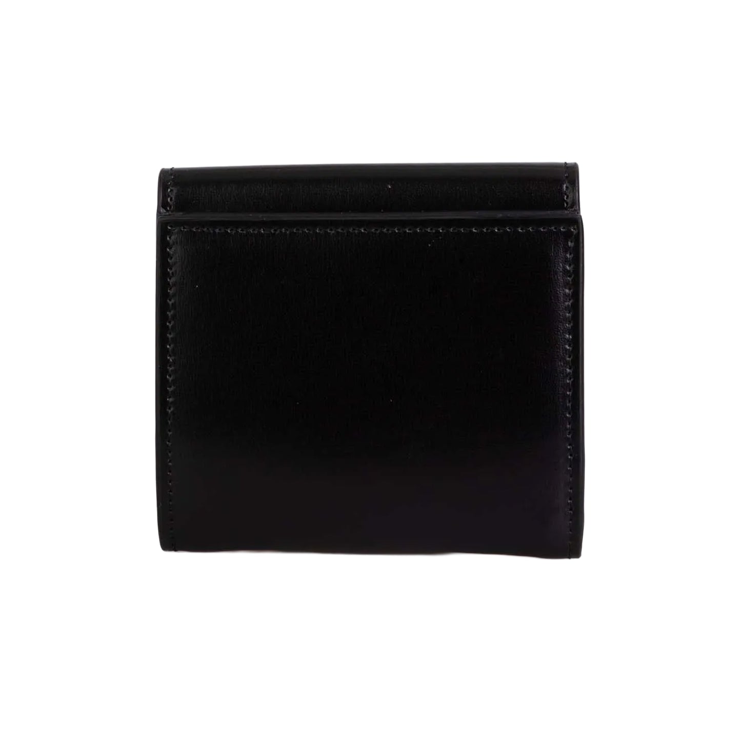 Black - Back - Off White Jitney French Leather Wallet