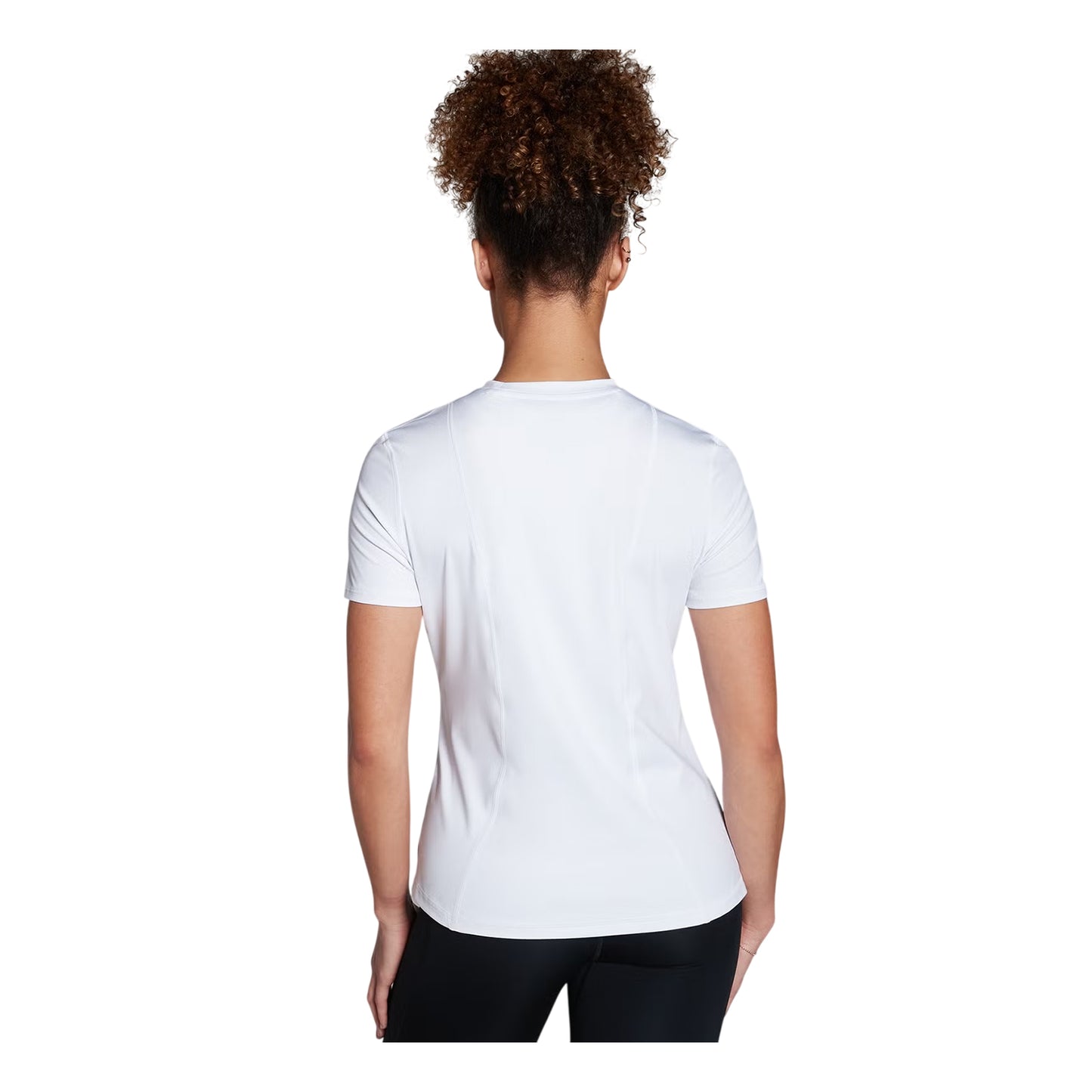 White - Back - MyProtein Womens-Ladies Short-Sleeved Athletic T-Shirt