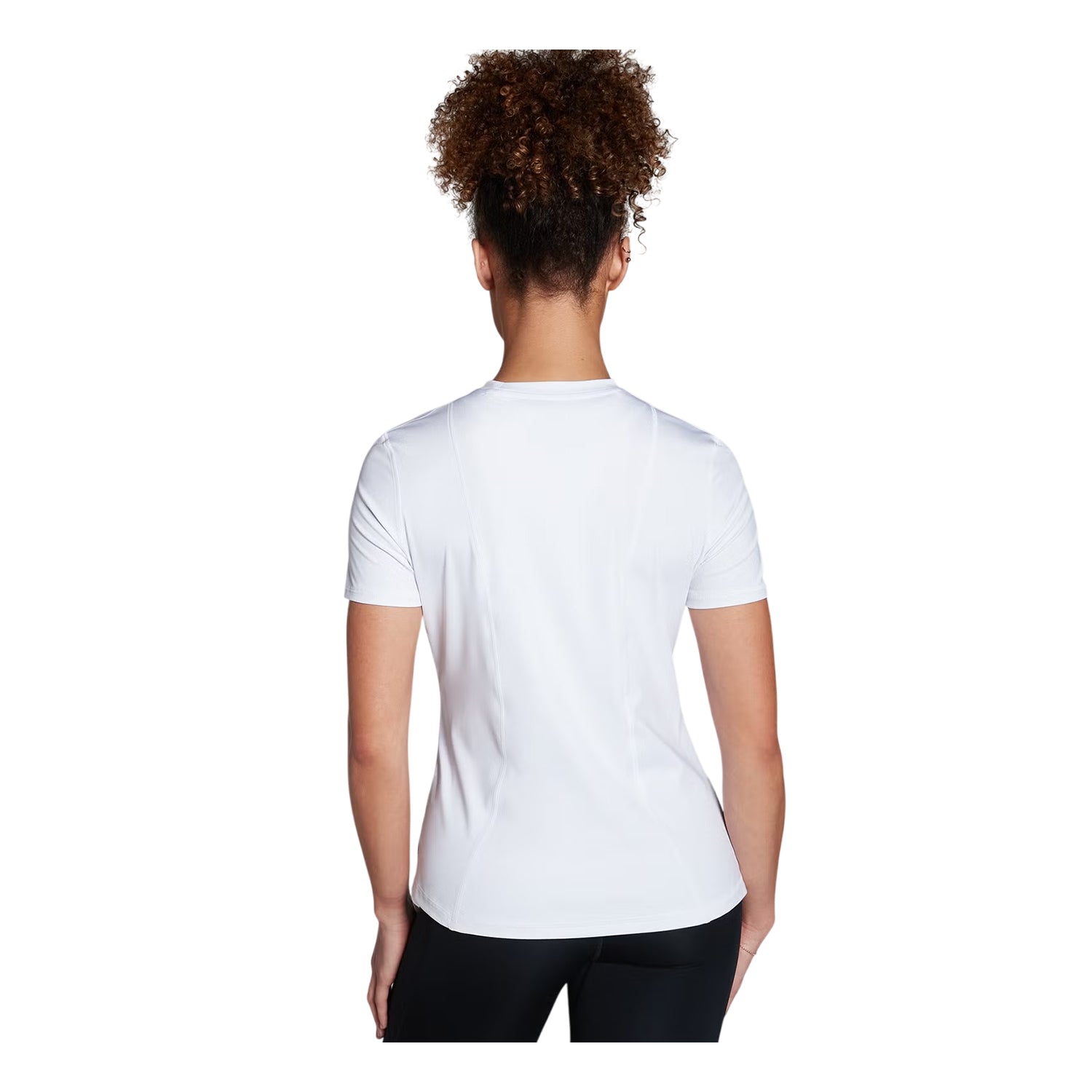 White - Back - MyProtein Womens-Ladies Short-Sleeved Athletic T-Shirt