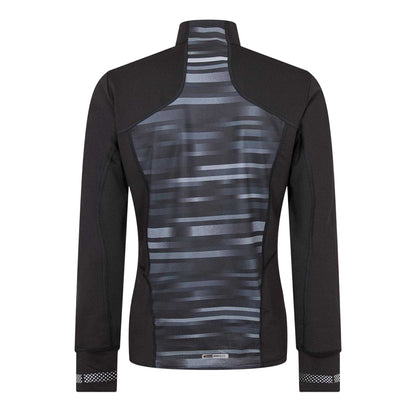 Black - Back - Puma Mens Quarter Zip Long-Sleeved Top