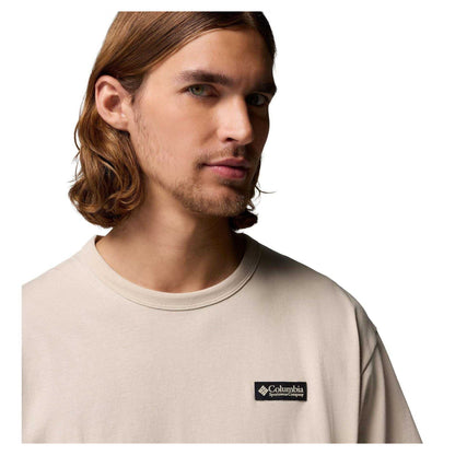 Dark Stone - Side - Columbia Mens Icon Back Logo Regular T-Shirt