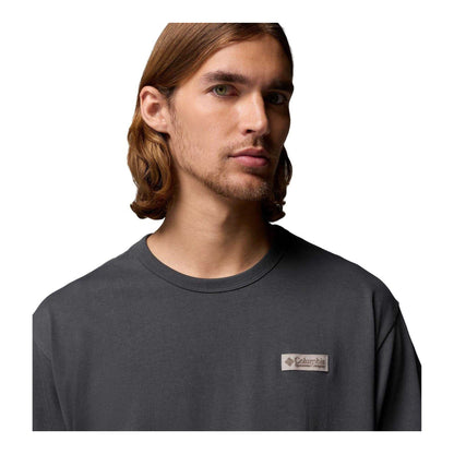 Sharkskin - Back - Columbia Mens Icon Back Logo Regular T-Shirt