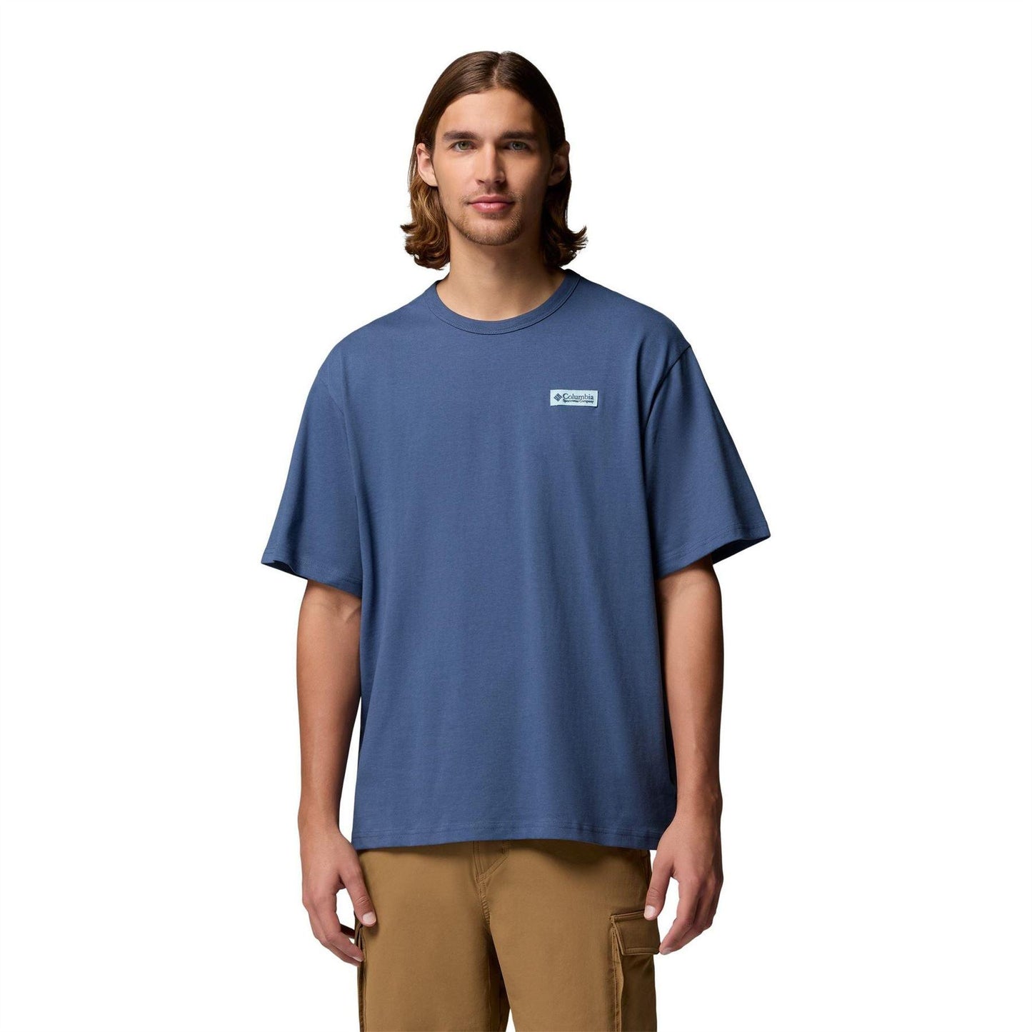 Mountain - Front - Columbia Mens Icon Back Logo Regular T-Shirt