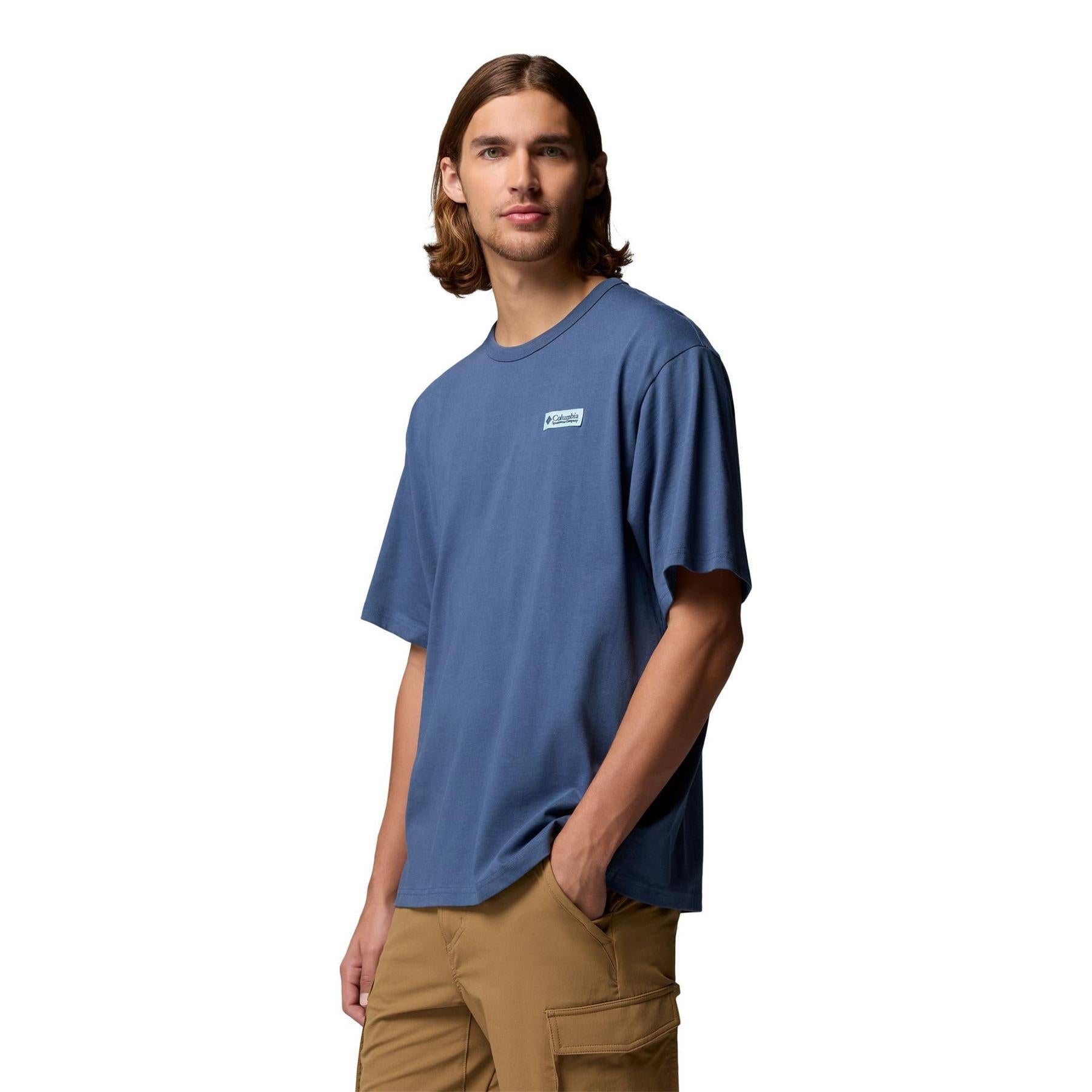 Mountain - Lifestyle - Columbia Mens Icon Back Logo Regular T-Shirt
