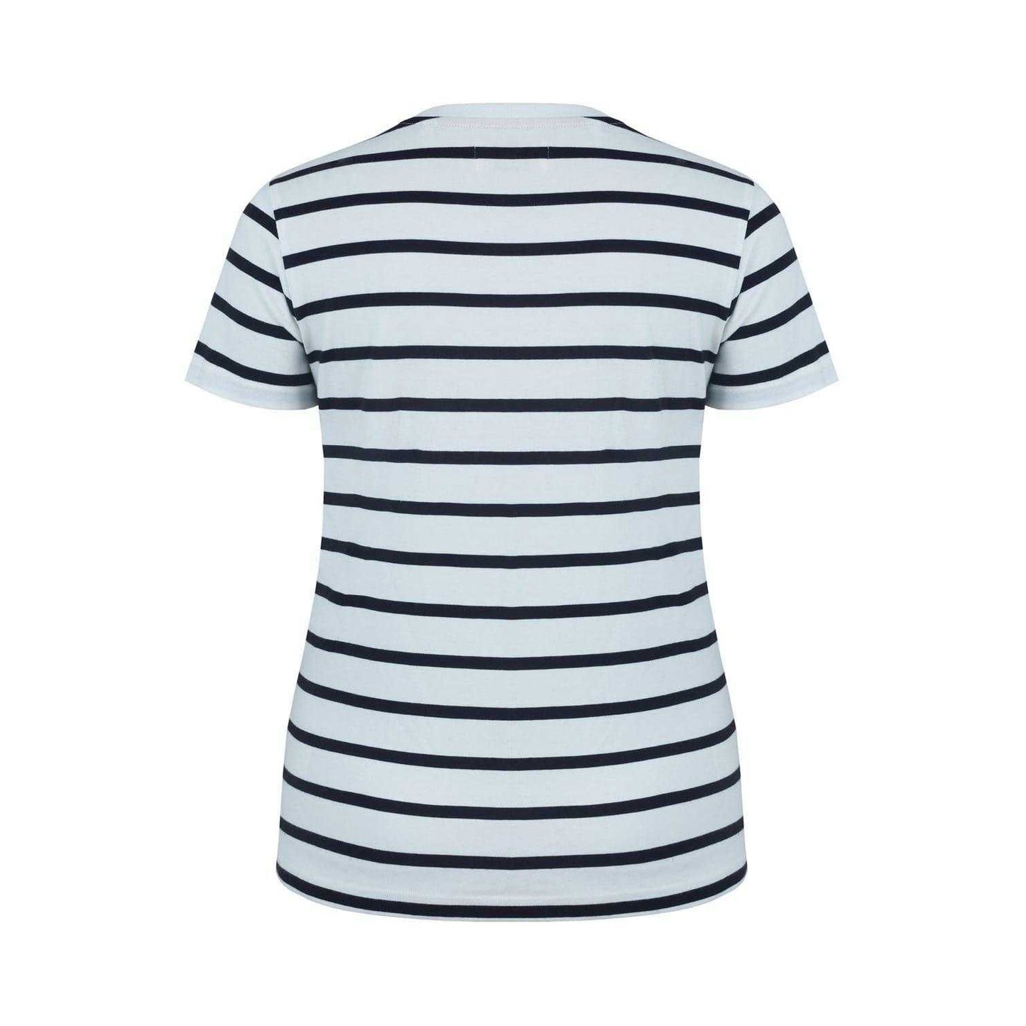 Black-White-Pink - Back - Lee Cooper Womens-Ladies Diamond T-Shirt