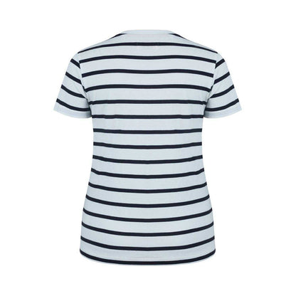 Black-White-Pink - Back - Lee Cooper Womens-Ladies Diamond T-Shirt