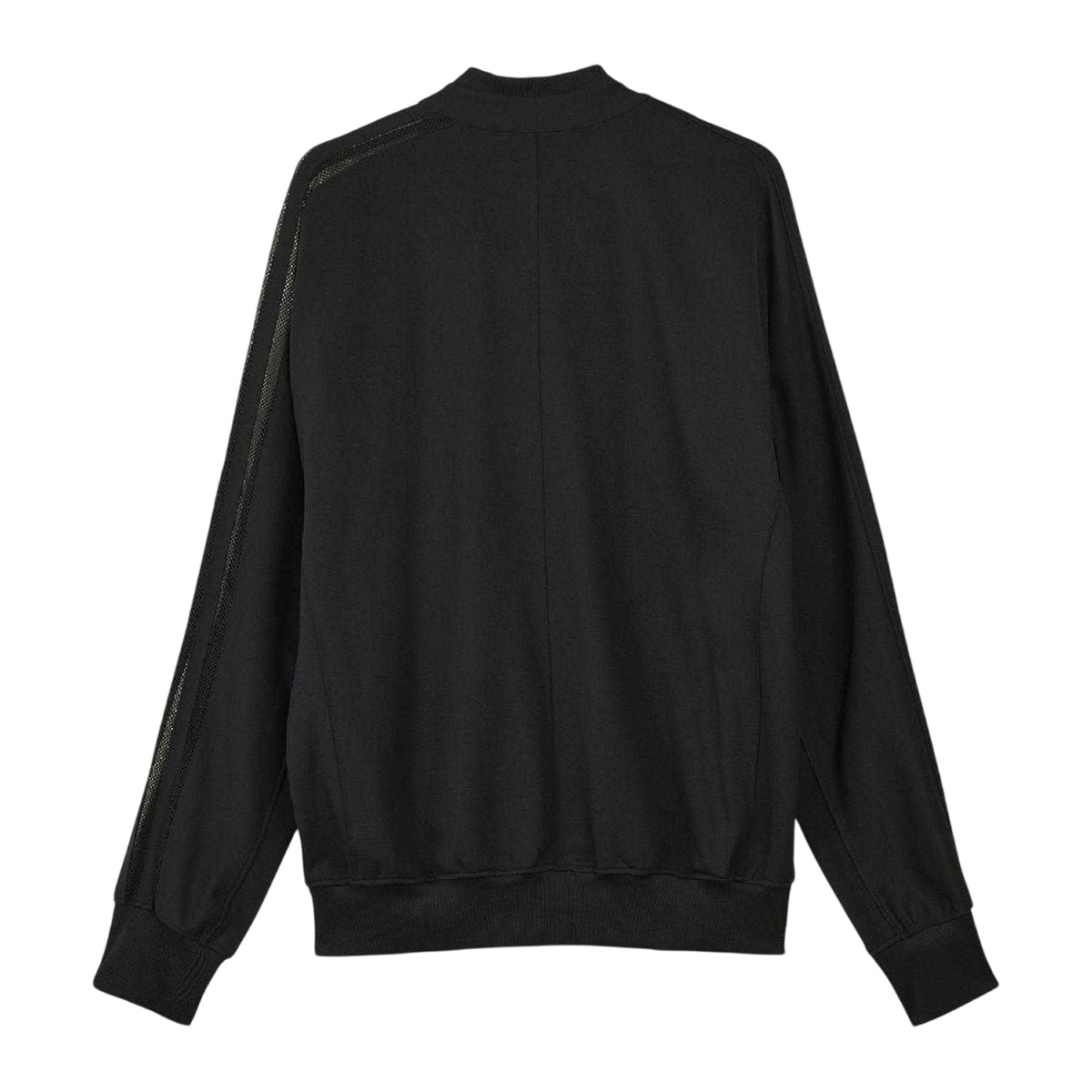 Black - Back - Y-3 Mens Polyamide Long-Sleeved Track Top