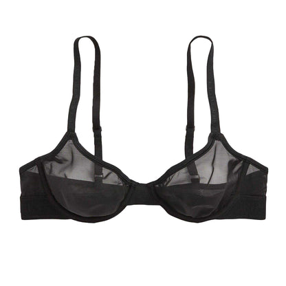 Onyx - Front - Ralph Lauren Womens-Ladies Triangle Bra