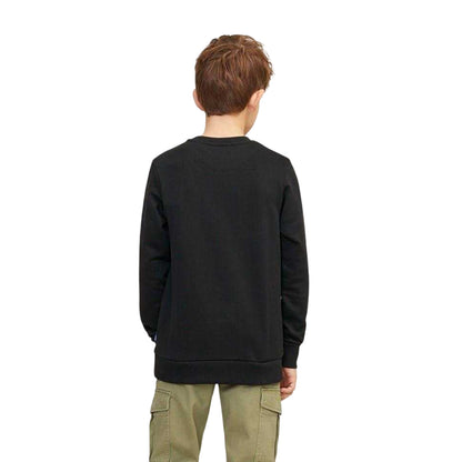 Black - Back - Jack And Jones Boys Regular Sweatshirt