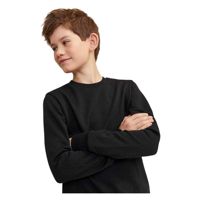 Black - Side - Jack And Jones Boys Regular Sweatshirt