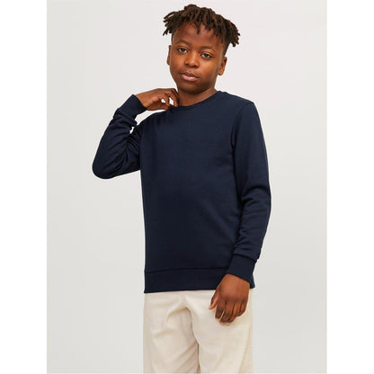 Navy Blazer - Front - Jack And Jones Boys Regular Sweatshirt