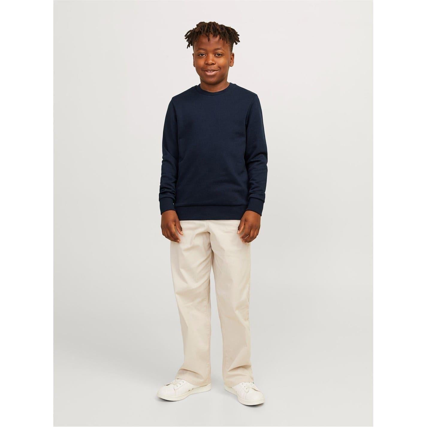 Navy Blazer - Back - Jack And Jones Boys Regular Sweatshirt