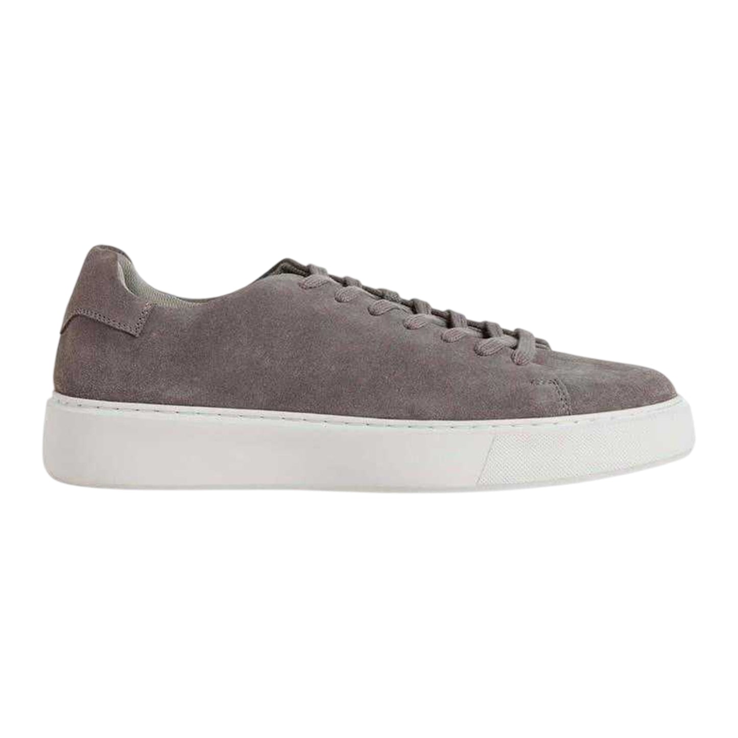 Ash - Side - Jack And Jones Mens Suede Platform Trainers