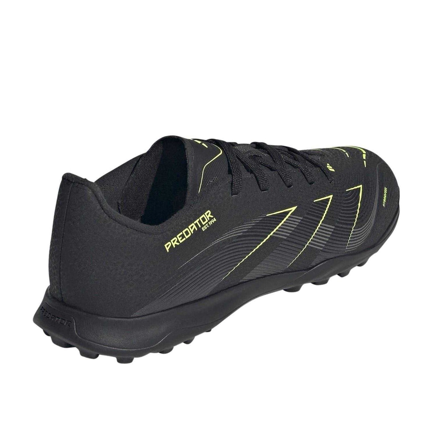 Black-Lemon - Back - Predator Childrens-Kids Predator Accuracy.4 Astro Turf Trainers